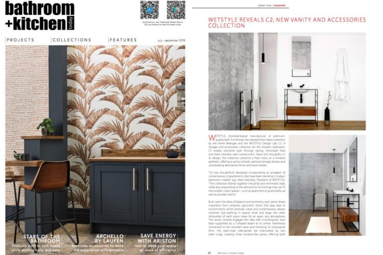 bathroom + kitchen summer 2018 tabloid - c2 collection
