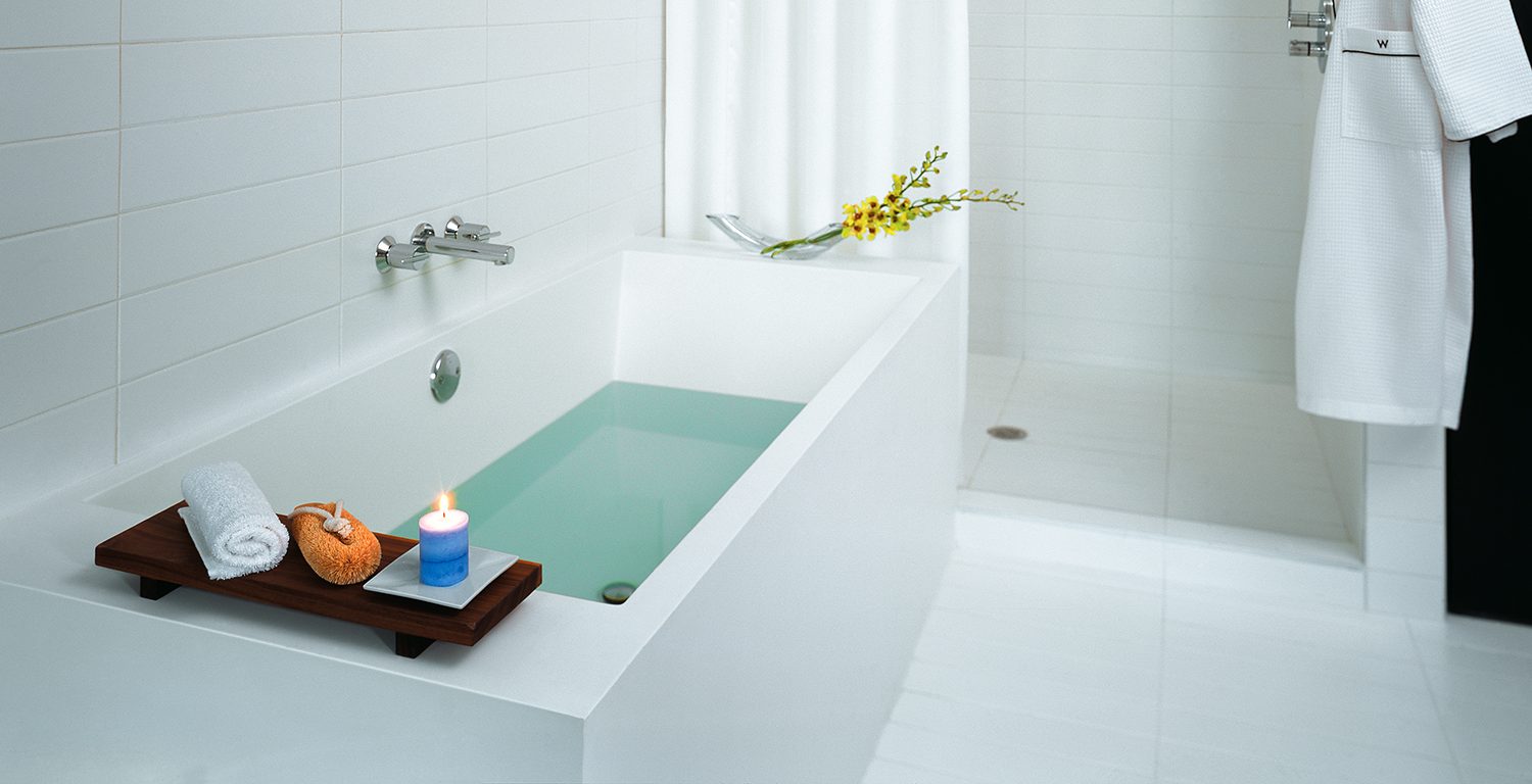 cube bathtub