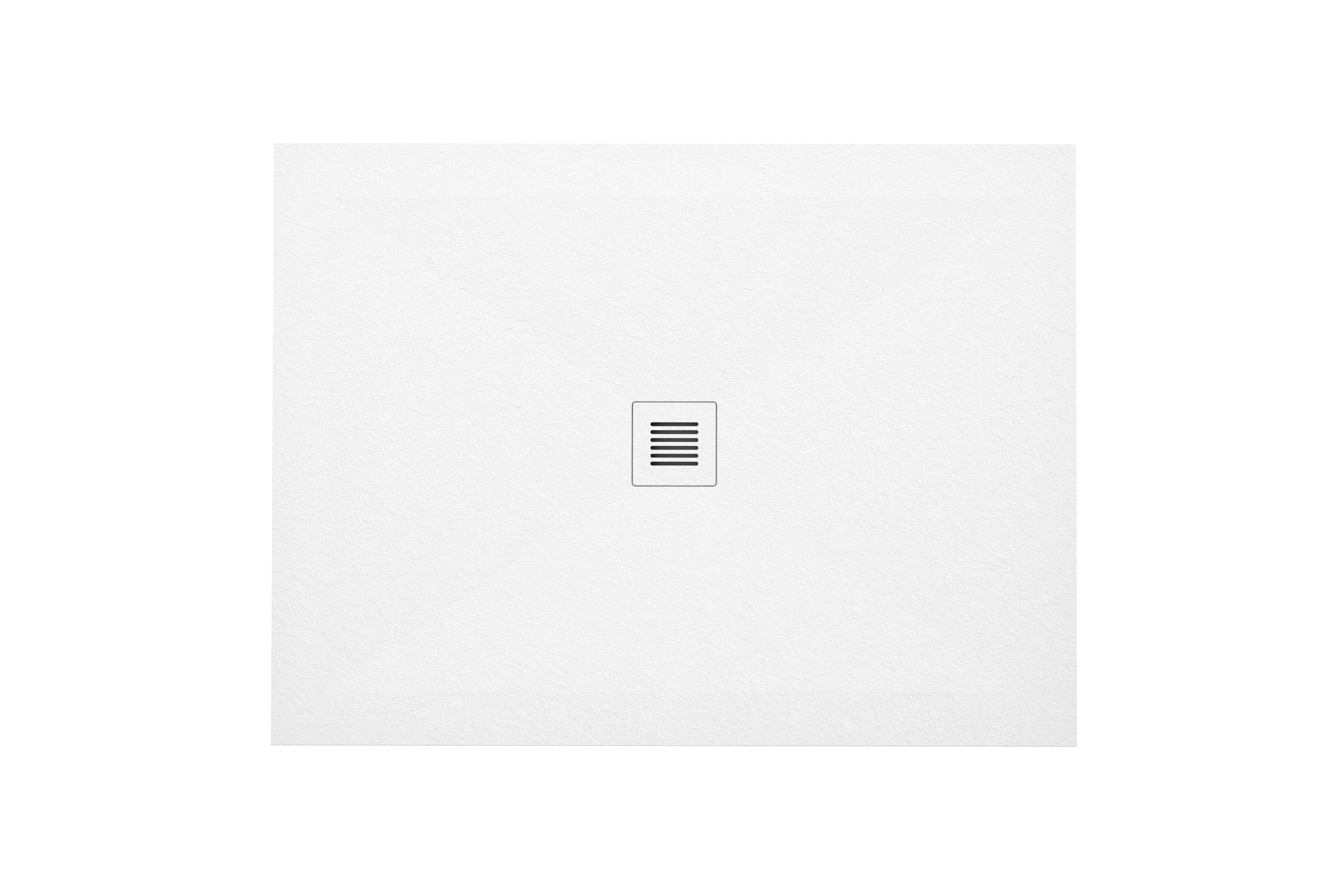 Shower bases in concrete white, eco friendly, non slip