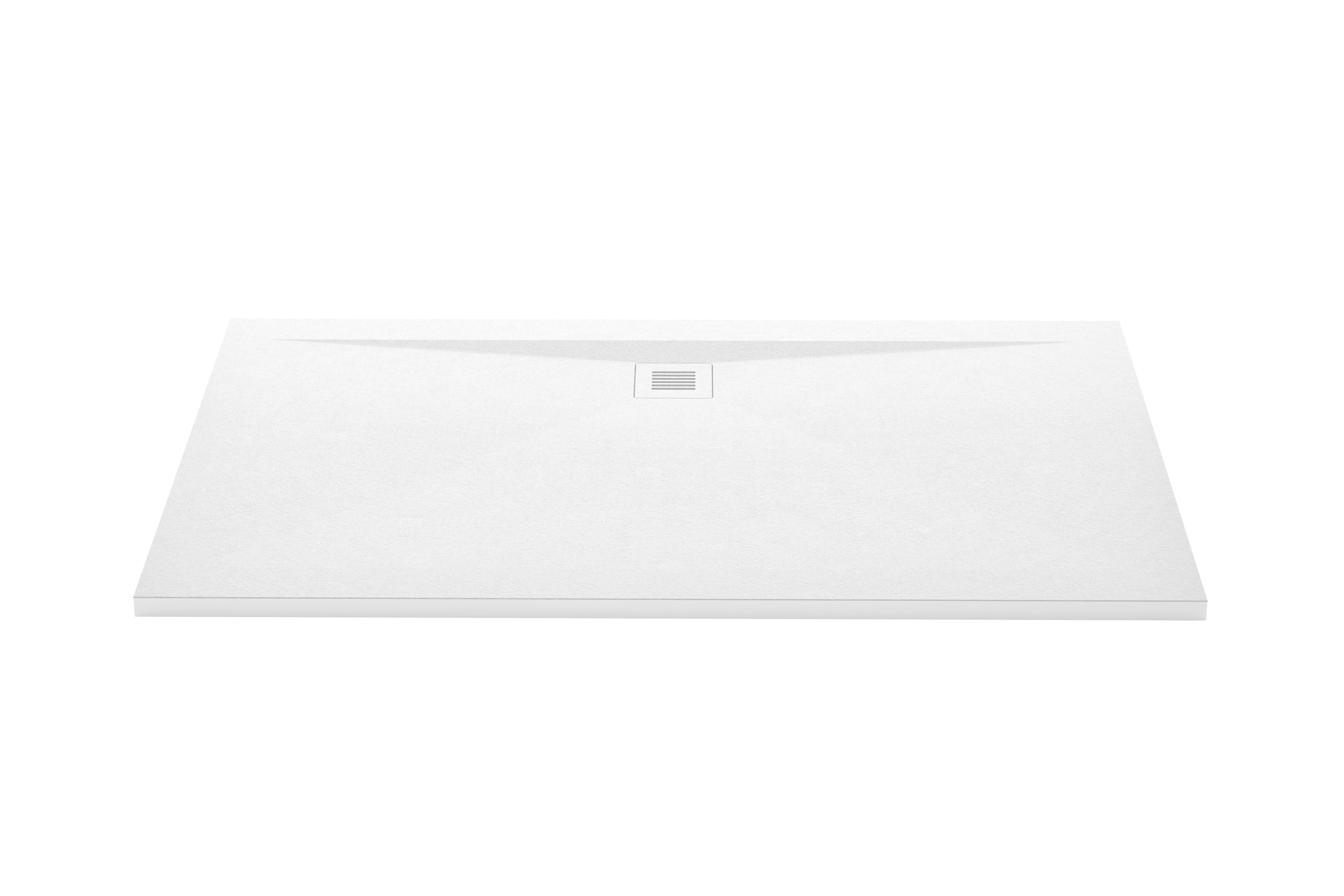 Shower bases in concrete white, eco friendly, non slip