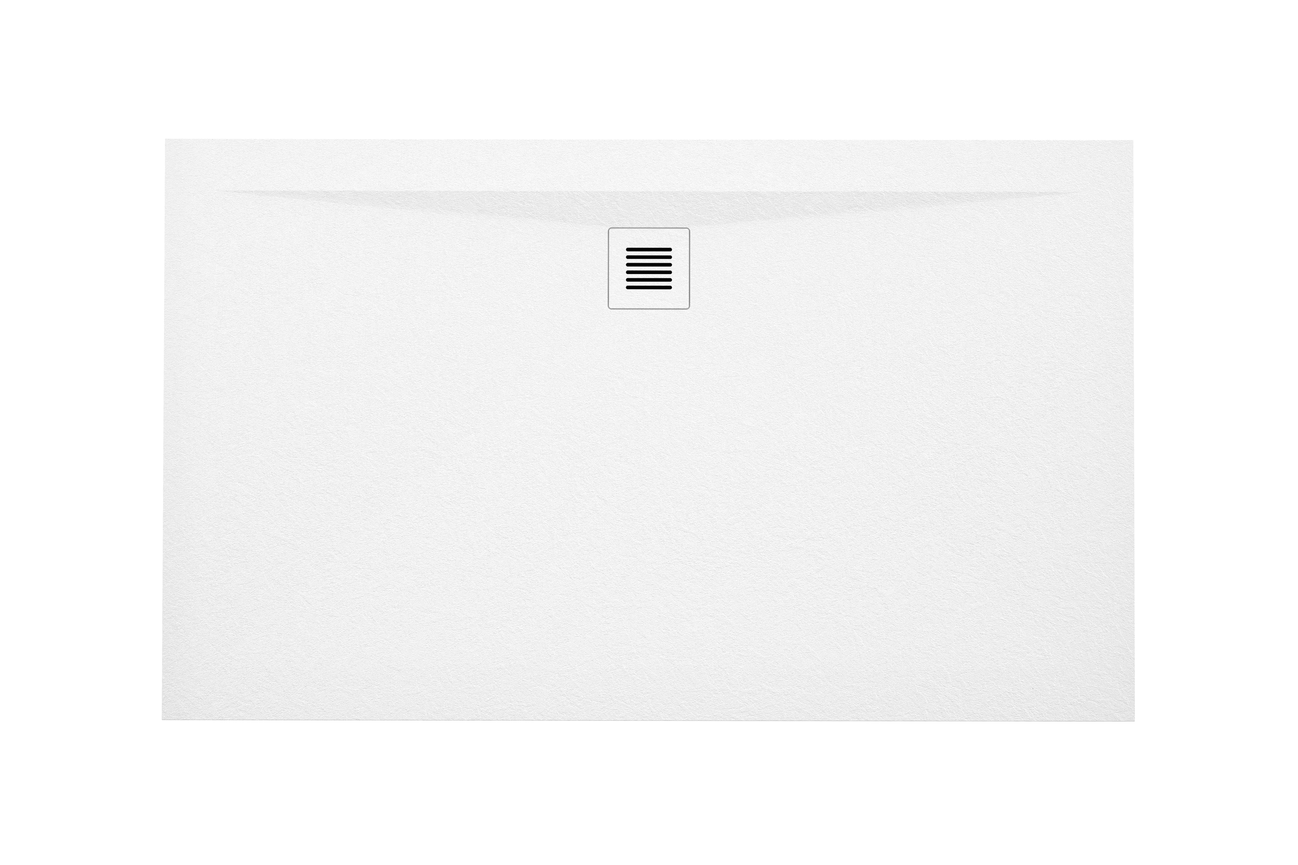 Shower bases in concrete white, eco friendly, non slip