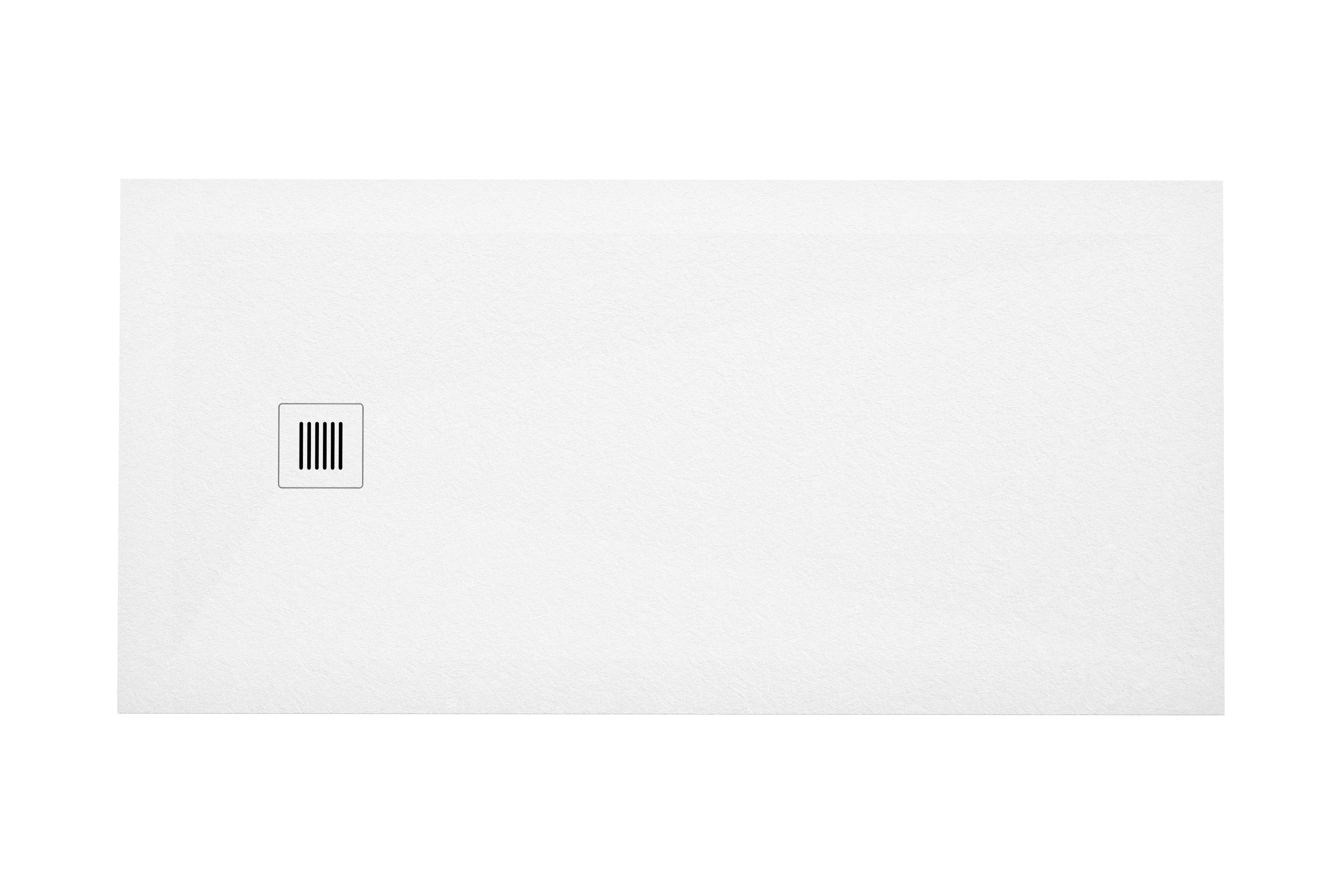 Shower bases in concrete white, eco friendly, non slip