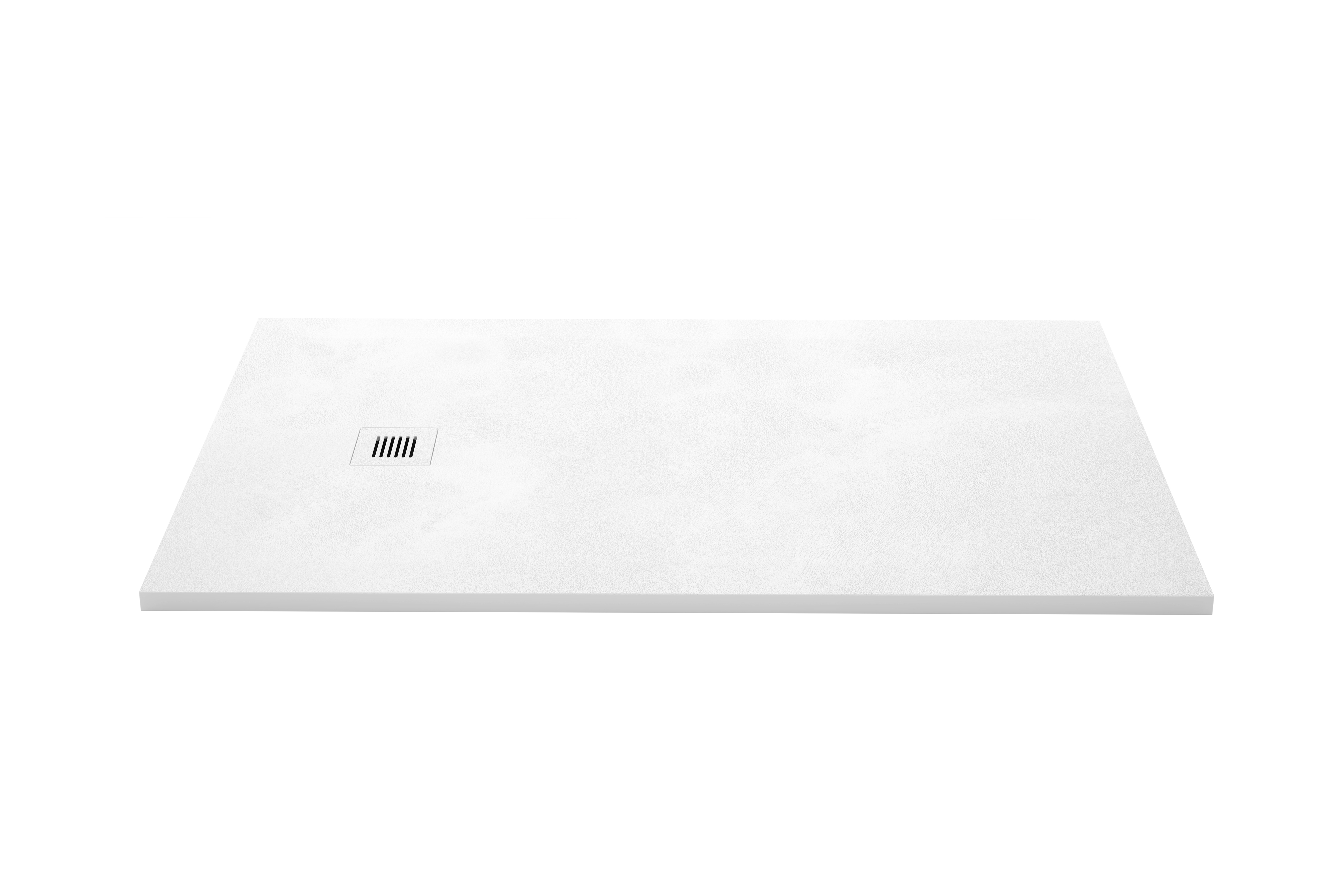 Shower bases in concrete white, eco friendly, non slip
