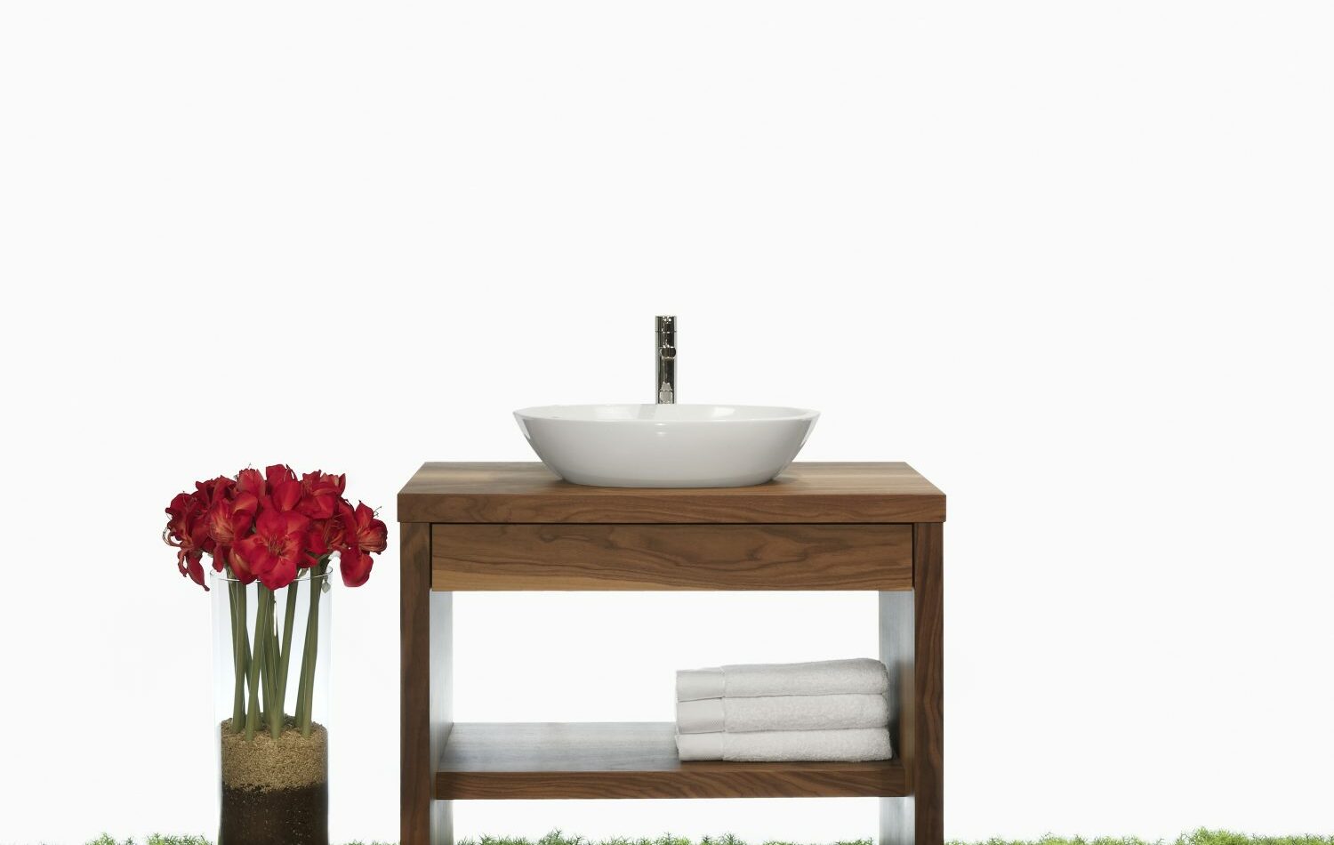 round vesssel sink