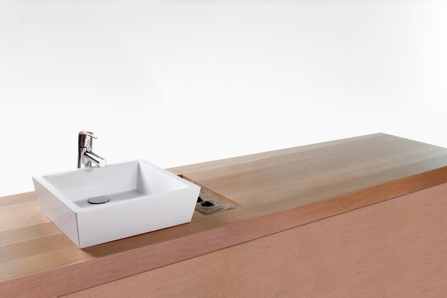 square vessel sink